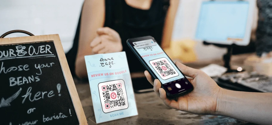 Google Review Counter Card for Best Google Review QR Code Generators